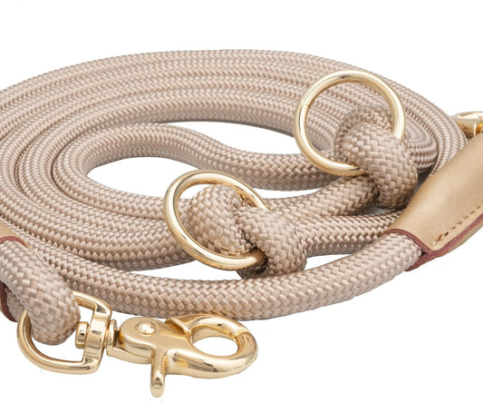 Hands-free nylon leash rope